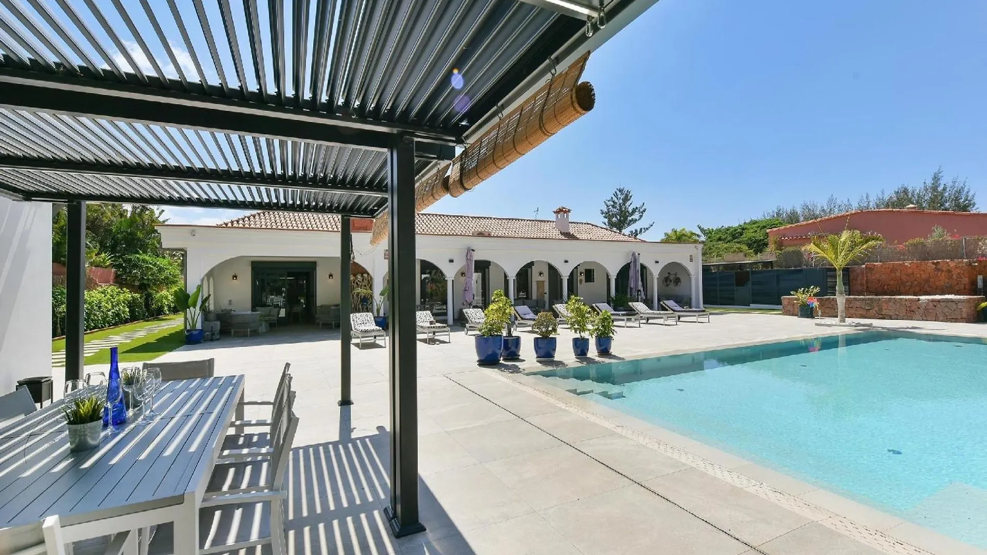 Luxury Villa With Sea View And Swimming Pool Up To 8 Persons Apv Paros Golden Beach Las Palmas de Gran Canaria
